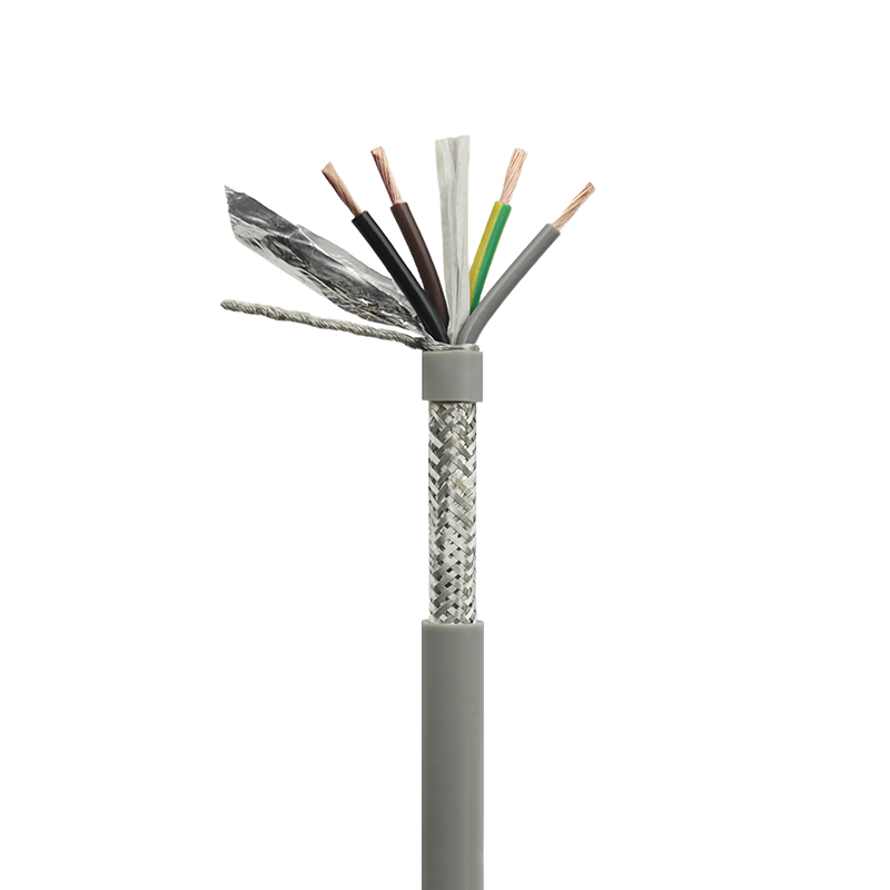 Cable de transmisión de datos blindado flexible 